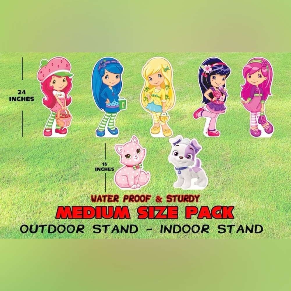 Strawberry Shortcake Cutout